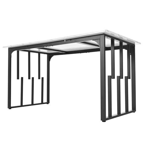 Table à manger rectangulaire pieds réglables pour résoudre les sols inégaux - 7