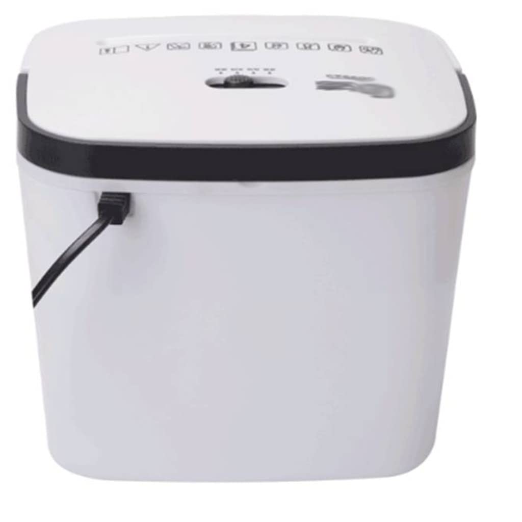 Desktop Paper Card Shredder Small Personal Desktop Shredder Electric Portable Waste Paper Office Mini Multifunctional (D 220 * 200 * 180 mm)
