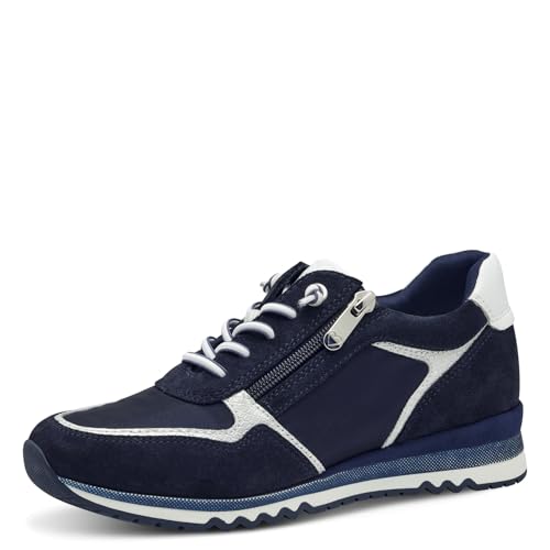 MARCO TOZZI Damen Sneaker 2-23759-44, Zapatillas Mujer, Azul Marino, 37 EU