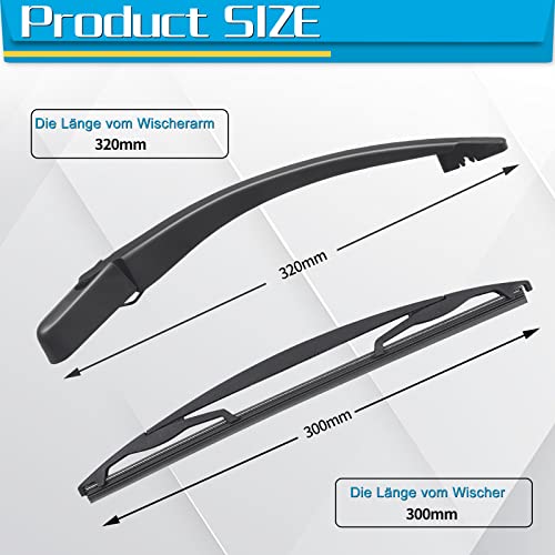 ZOFFI Tergicristallo posteriore + braccio