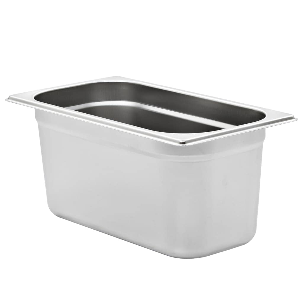 Küchengeräte-Zubehör – Küche & Esszimmer – Gastronorm-Behälter 4 Stück GN 1/3 150 mm Edelstahl