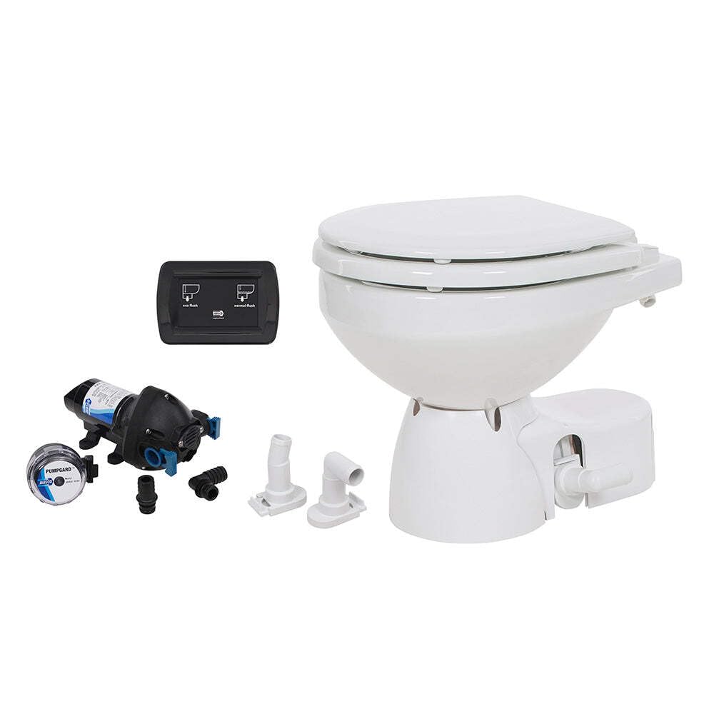 Jabsco 38245-3092 Quiet Flush E2 Electric Marine Toilet - Touch