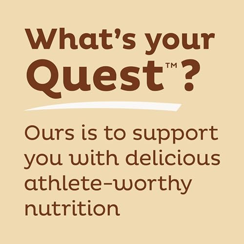 Quest Nutrition S'mores Protein Bar, 21g Protein, 4g Net Carbs, 1g Sugar, Gluten Free, Keto Friendly, 4 Count