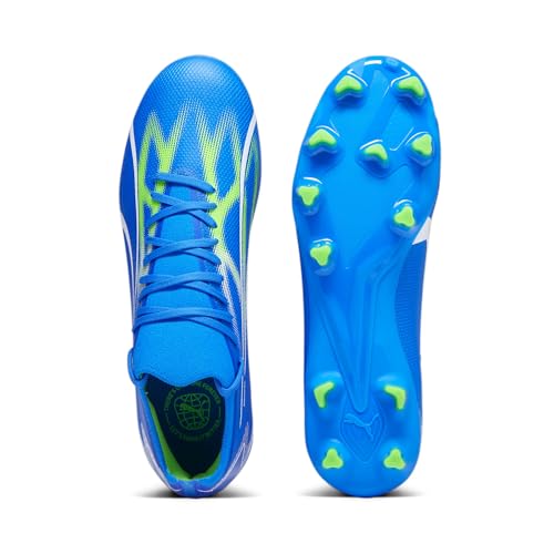 Puma Unisex Ultra Match Fg/AG Fußballschuh, Ultra Blue Puma White Pro Green, 39 EU – Ansicht 5