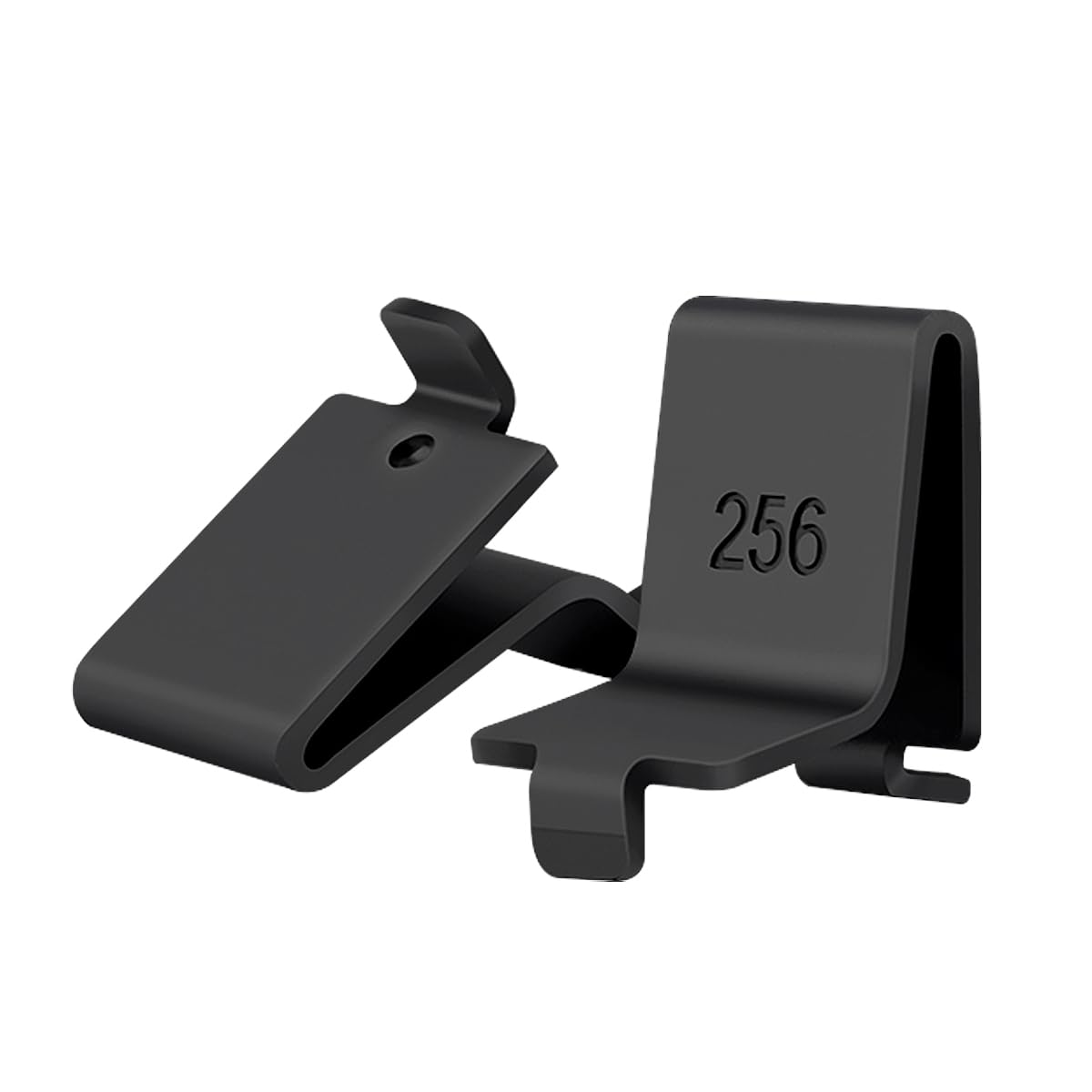 Pilaster Shelf Clip, 28 Pcs Black 256P-ZC Adjustable Shelving Bracket Clips