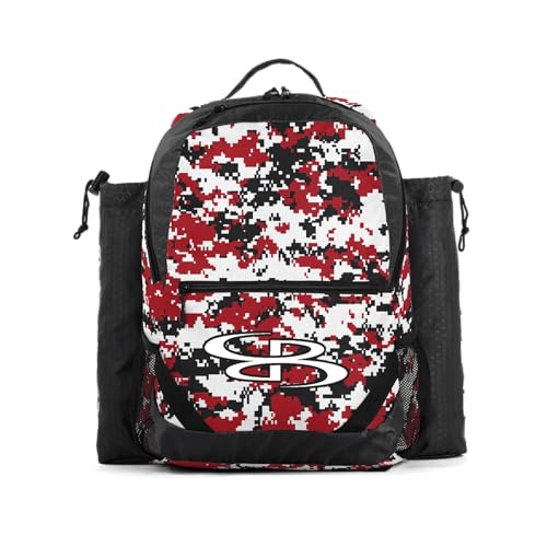 Boombah Gamer Bat Pack Digital Camo Black/Red
