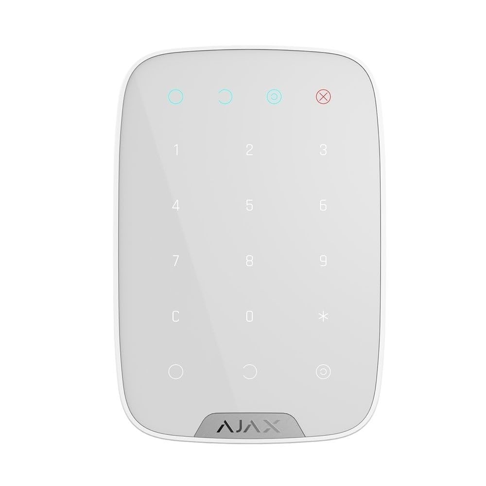 Clavier sans Fil pour système de sécurité KeyPad - Blanc - Ajax