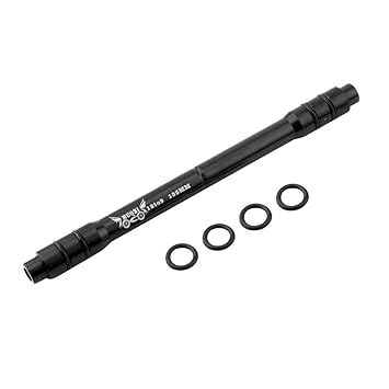 CLUB BOLLYWOOD Bicycle Cycling Rear Hub Thru Axle Quick Release Axis Seat Adapter Black | Sporting Goods | Cycling | Bicycle Components & Parts | Hubs