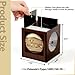 CIXIZUIJIA Acrylic Polaroid Photo Frame & Storage Box with Magnetic Lid, Compatible with i-Type/600/SX-70 Films, Clear 4-Side Display Case for Instant Photos, Gift for Polaroid Lover