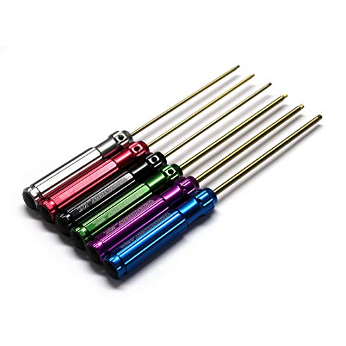 Integy Hex Wrench Set Ti-Nitride 6 INTC22301 Hand Tools Misc