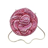 Occasioni adatte: Questa borsa con strass è perfetta per weekend, matrimoni, feste serali, balli, cocktail party e altre occasioni formali e informali. Ovunque tu vada, questa borsa con strass sarà con te