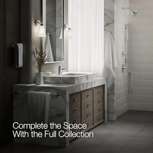 Kohler K-16027-4-CP Luglio Rubinetto Per Lavabo Da Bagno, Cromato Lucido - 11