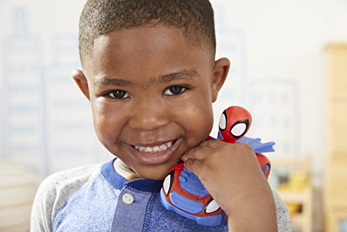 Spidey and His Amazing Friends Brinquedo Base Aranha, Figura Homem-Aranha e Veículo - F1461 - Hasbro