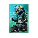 HUAYEQWHELH Fernando Alonso Poster, ästhetische Wandkunst, 