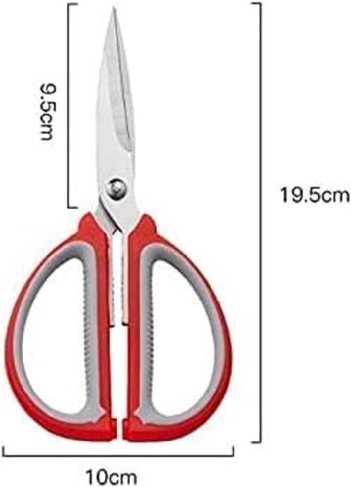 Safe Cooking Scissors,Powerful Household, Suitable for Kitchen, Tailor Cutting Cloth, Multi-Functional(Blue)