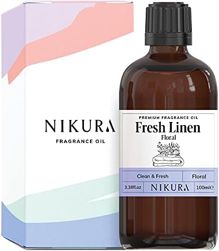 Nikura - Fresh Linen (Floral) Fragrance Oil - 10ml