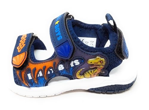 Sandales de sport enfant avec dinosaure audio et semelle amortissante