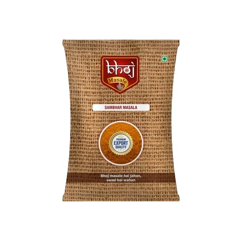 Bhoj Masale Sambhar Masala 100GM | Flavorful and aromatic Sambhar Masala with no added preservatives | Prepare Delicious Sambar At Home. No colour, no preservatives no onion & no garlic (Jain Masala) (B0CT87LSB9) Amazon Price History, Amazon Price Tracker