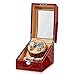 YIQIFEI Uhrenbeweger Automatische 2 + 3 Uhrenbewegerbox mit leisem Motor Premium Massivholz Klavier außen und weichen flexiblen Uhrenkissen Fit Man Women Watc