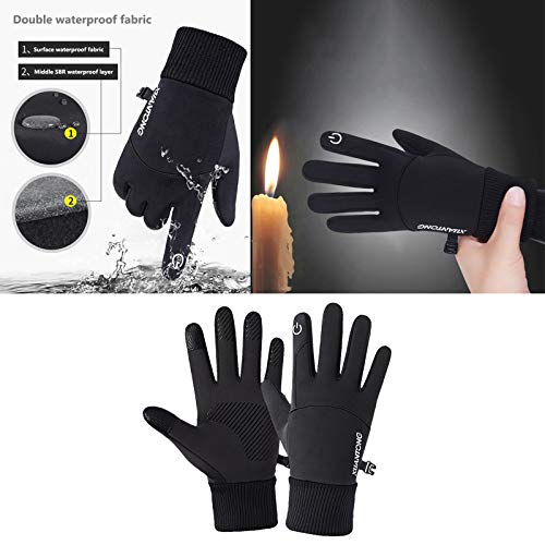 LOVIVER Luvas de Ciclismo de Dedo Completo à Prova de Vento E Tela Sensível Ao Toque Anti-gotejament