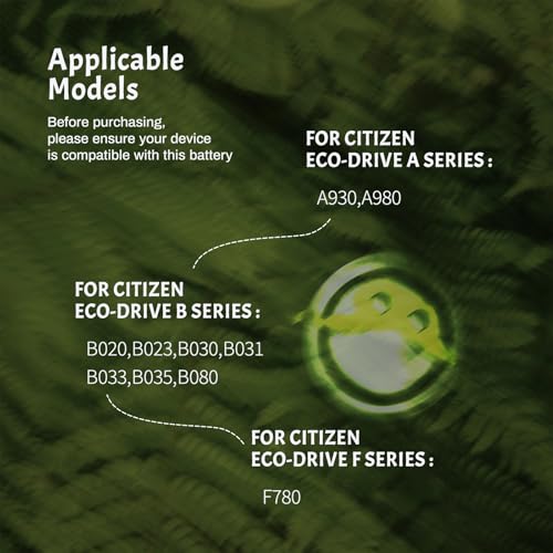 Repuesto batería 295-7600 para Citizen Eco-Drive miniatura 6