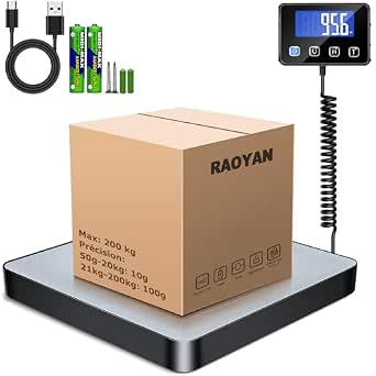 RAOYAN Balance Colis avec Fonction Hold