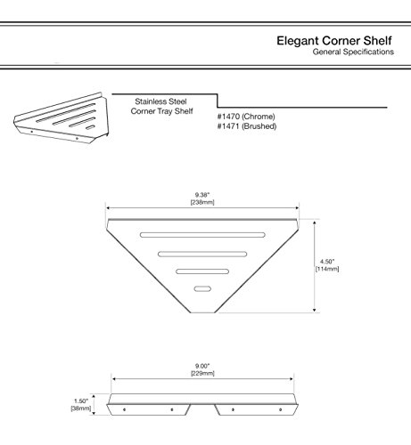 Gatco 1470 Elegant 9