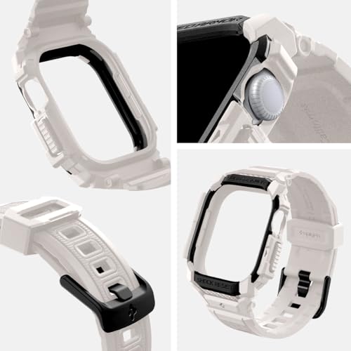 Spigen Rugged Armor Pro Hülle und TPU-Band, kompatibel mit Apple Watch Serie 11/10, 42 mm (2025/2024), 42 mm… – Ansicht 3