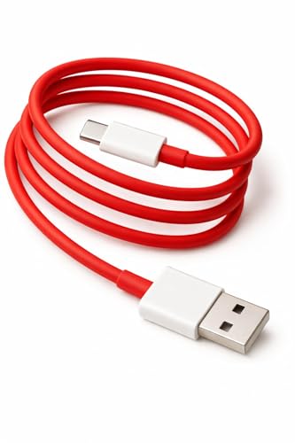 Image of AINE SuperVOOC 120W USB Type-C Cable Compatible with OnePlus 13s 13 13R 12 11 10T 9RT Nord Series CE4 CE3 Lite - Dash /Warp Charge Support | Original High-Speed Charging