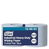 Los paños de papel pueden utilizarse con los dispensadores de soporte de suelo o pared Tork, o con el dispensador de alimentación central Tork Maxi, para coger papel con una mano de manera sencilla