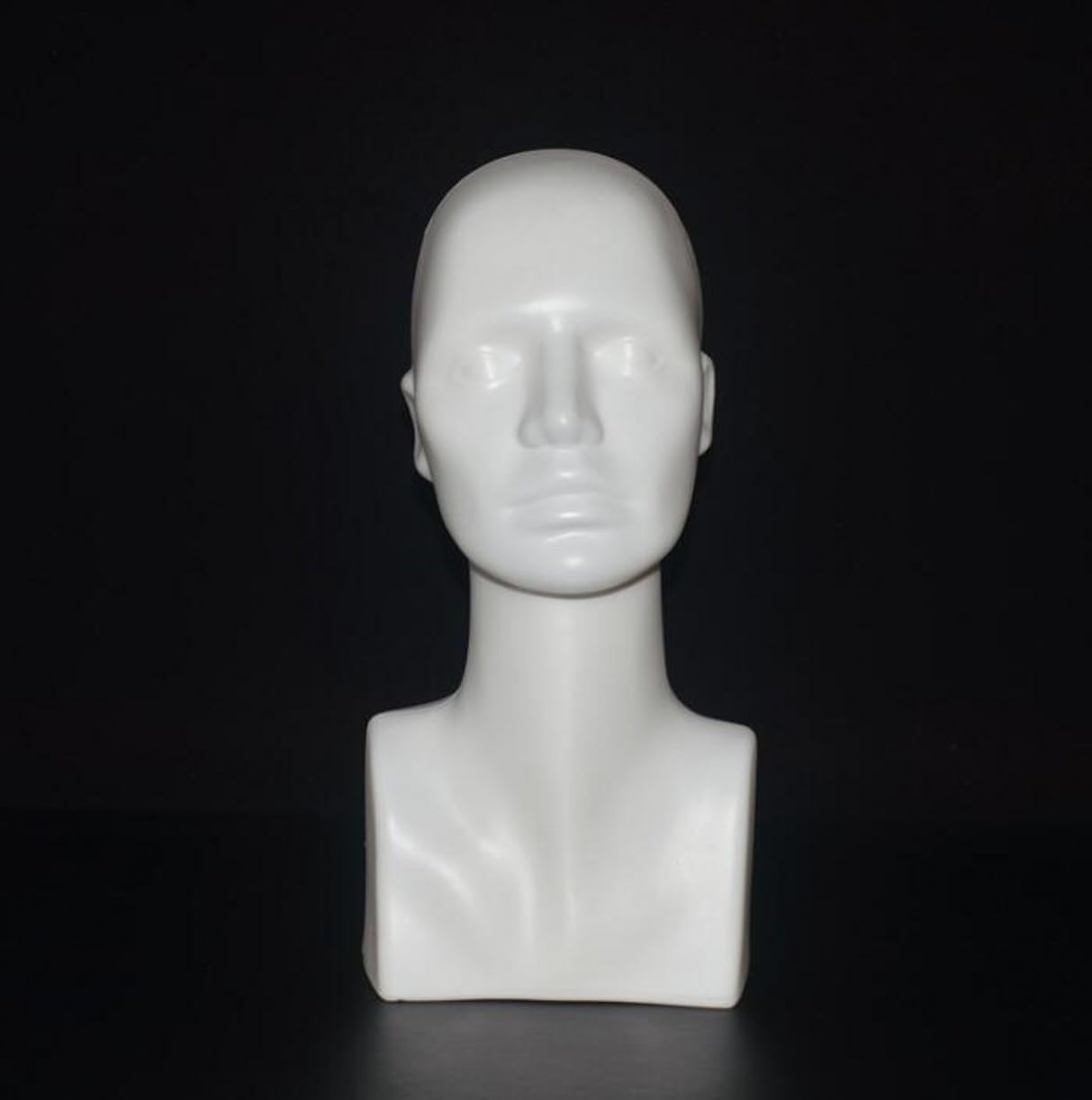 Plastic Mannequin Model Head, 1PCS Femal, White Color for Display Wigs Caps Hats Sunglasses Scarves Jewely Makeup