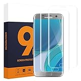[2 Stück] Schutzfolie für Panzerglas für Samsung Galaxy S7 Edge, [HD Klar] [Anti-Kratzen] [Ultradünn] [9H Härte], 3D Volle Abdeckung Panzerglasfolie, Frei von Kratzern Displayschutzfolie für S7 Edge