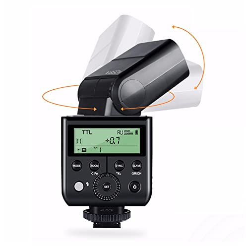 Godox GD00068 V350O Ttl Flash For Olympus Panasonic Gn36 1/8000S Hss Camera Flash W/ 2000Mah Battery 500 Times Full Power Flash 0.1S-1.7S Recycle Time thumb #8