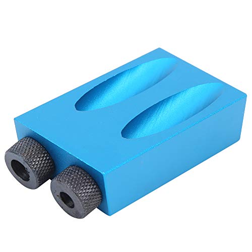 Ferramentas de perfuração de ângulo de 15°, localizador de furos oblíquos para marcenaria, firme e b