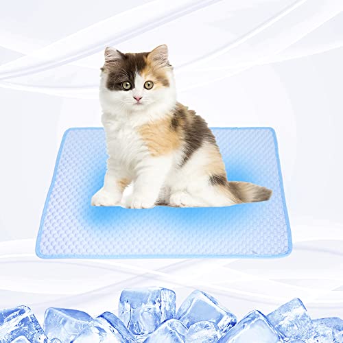 Dog Cooling Mat Washable Ice Silk Folding Cooling Dog Bed Pet Cooling Pad Mat For Dogs Cats Bed Summer Cooling Pad #TOP21