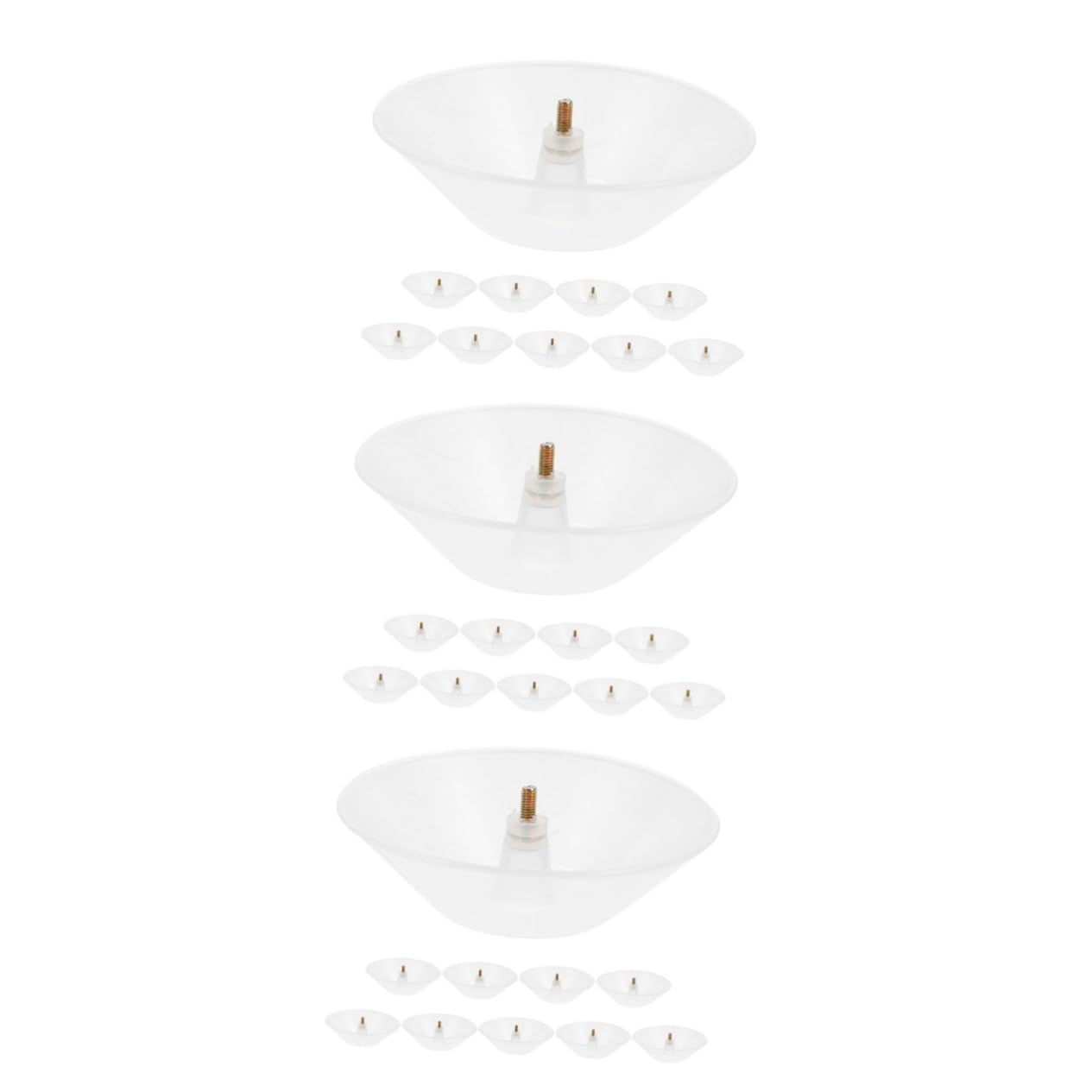 Hemoton 30 Pcs Range Hood Oil Connection Box Range Hood Parts Range Hood Oil Tray Round Oil Catcher Portable Range Hood Range Hood Accessory Oil Cup Plastic Furnace Hood Oil Storage