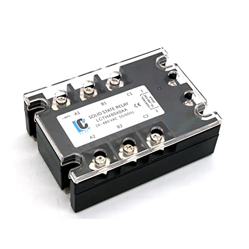 Relais Statique triphasé LC évite les pannes de contacteur AC-AC 100A 24-480V
