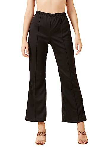 Image of Rare Women's Spandex Classic Regular Solid Casual Pants
