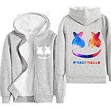 [Colorino] KIKI-Style 裏起毛パーカー 子供服 冬服 アウター フォートナイトコスプレ用服 長袖 パーカー 冬着 男の子 女の子 ふわふわ ボア 綿 暖かい キッズ プレゼント 120/130/140/150/160CM OUTER07(140cm,グレー)