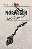 Meine Reise nach NORWEGEN | REISETAGEBUCH: Tagebuch zum Ausfüllen, Eintragen & Selberschreiben | ca. A5 (15,24 x 22,86 cm) - Jahnsi Reisetagebücher 