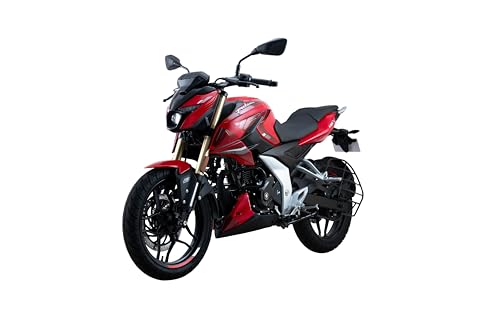 Image of Bajaj Pulsar N 160 Ug Motorcycle /Motorbike - Glossy Racing Red - Ex-Showroom