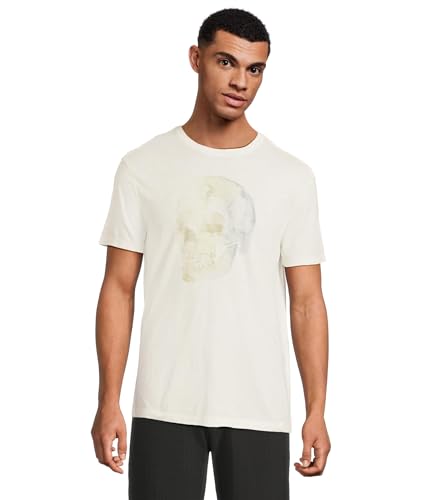 T-shirt crâne aquarelle John Varvatos confectionné en coton de luxe