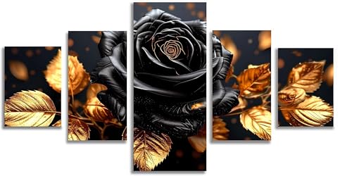 Broderie Diamant Rose Mefooge pour Sublimer la Décoration Murale du Salon