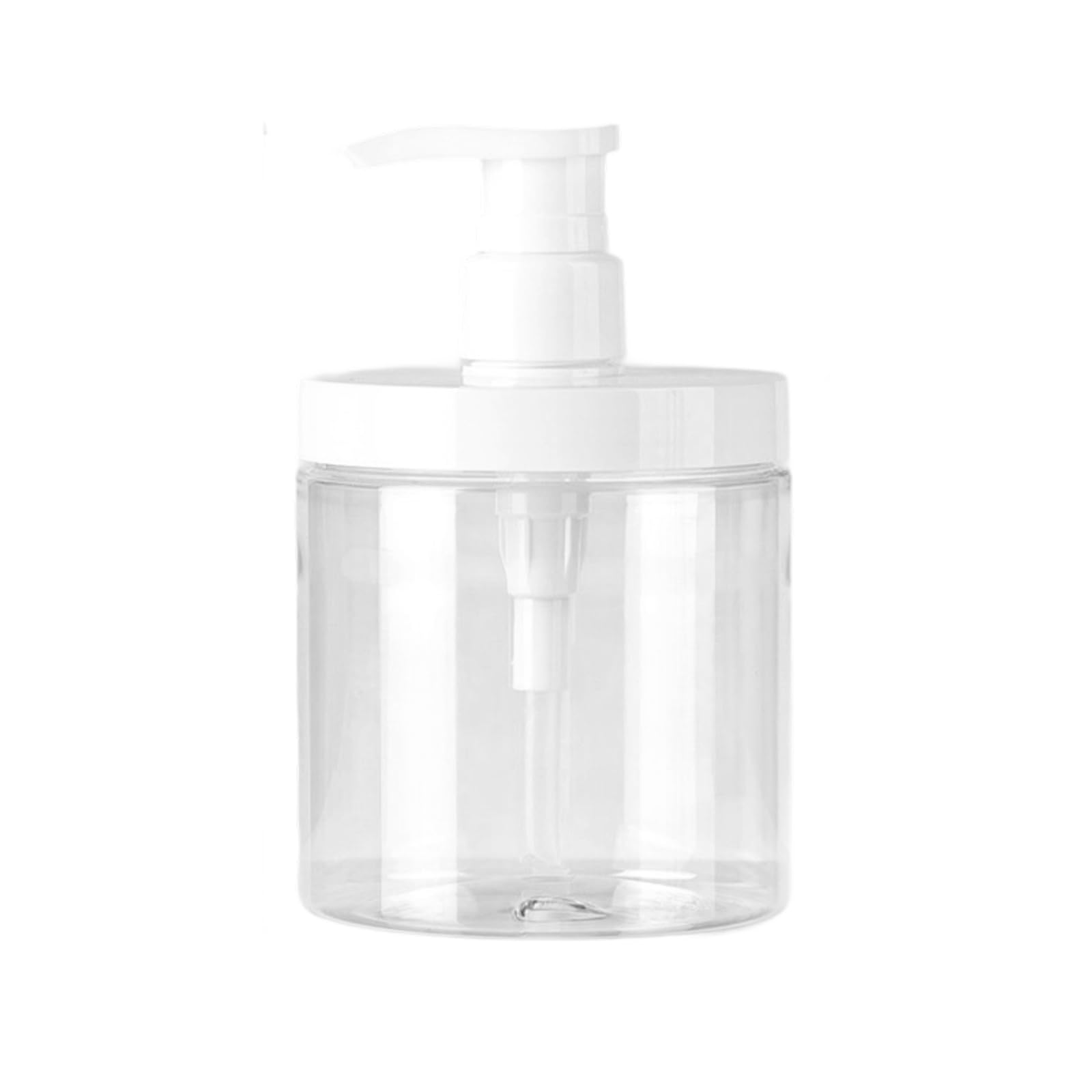 Friendly Refill Cosmetic Dispenser Bottle Leak Proof 500ml 1000ml Clear Silicone Container Press Dispenser Bottle