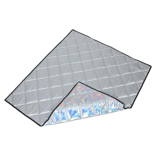 Ipetboom Cubierta Aislante para Congelador Horizontal Semi-Redonda 100x70 Cm, Doble Cara Resistente al Agua y Frío, Protector Exterior para Frigorífico y Congelador en Exteriores