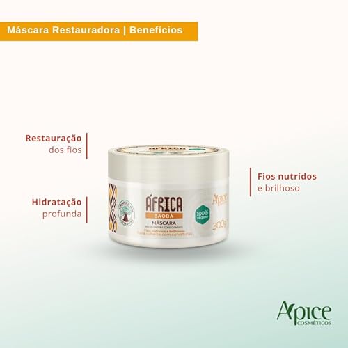 Máscara África Baobá Restauradora 300g