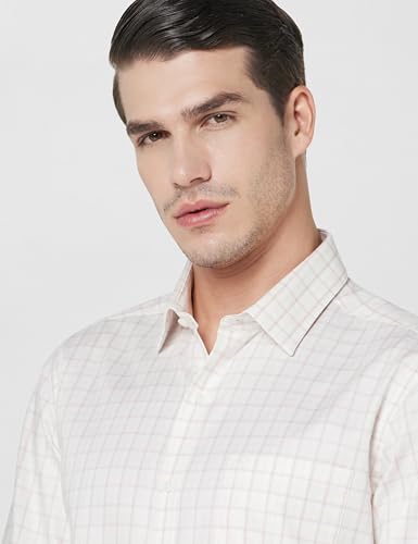 Image of Arrow Men's Checkered Slim Fit Shirt