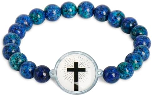 Verhand NFC Christian Bead Bible Verse Bracelets Bracelets for Women, Men - Inspiring Daily Scripture Easter Gifts For Women