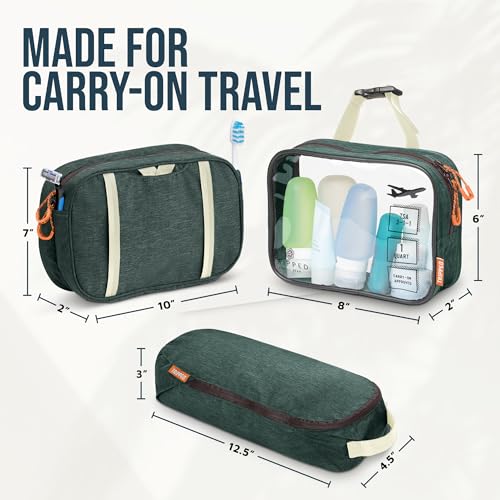 Toiletry Bag Kit with TSA Pouch