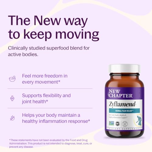 New Chapter Zyflamend Joint and Inflammation Supplement, 60 Capsules - image 2